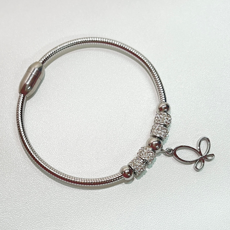 Zirkonia magnetische armband dames heren ouders sieraden cadeau